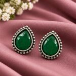 Premium Drop Stud Earring with Elegant Style for Every Occasion - "Green"
