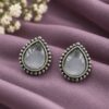 Drop Stud Earring elegant brass jewelry premium polish stylish fashion accessory