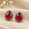 Drop Stud Earring elegant brass jewelry premium polish stylish fashion accessory