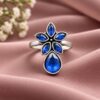 Adjustable Flower Ring for Elegant Everyday and Party Styling 16 Adjustable Flower Ring floral brass jewelry for women