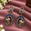 Charming Dangler Two Tone Bird Earring for Stylish Everyday and Party Wear 11 Dangler Two Tone Duck Earring two tone brass animal jewelry for women