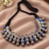 Designer Adjustable Thread Necklace with elegant traditional detailing for women