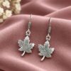 German Silver Tree Hook Earring – Elegant Design for Minimalist Jewelry 4 German Silver Tree Hook Earring – Elegant Tree Design Hook Jewelry