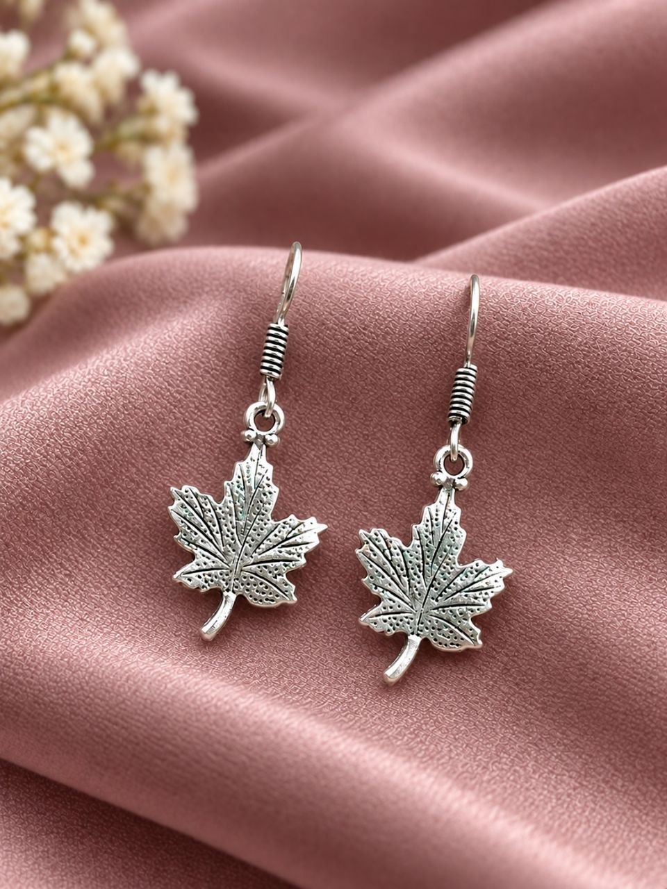 German Silver Tree Hook Earring – Elegant Design for Minimalist Jewelry 2 German Silver Tree Hook Earring – Elegant Tree Design Hook Jewelry