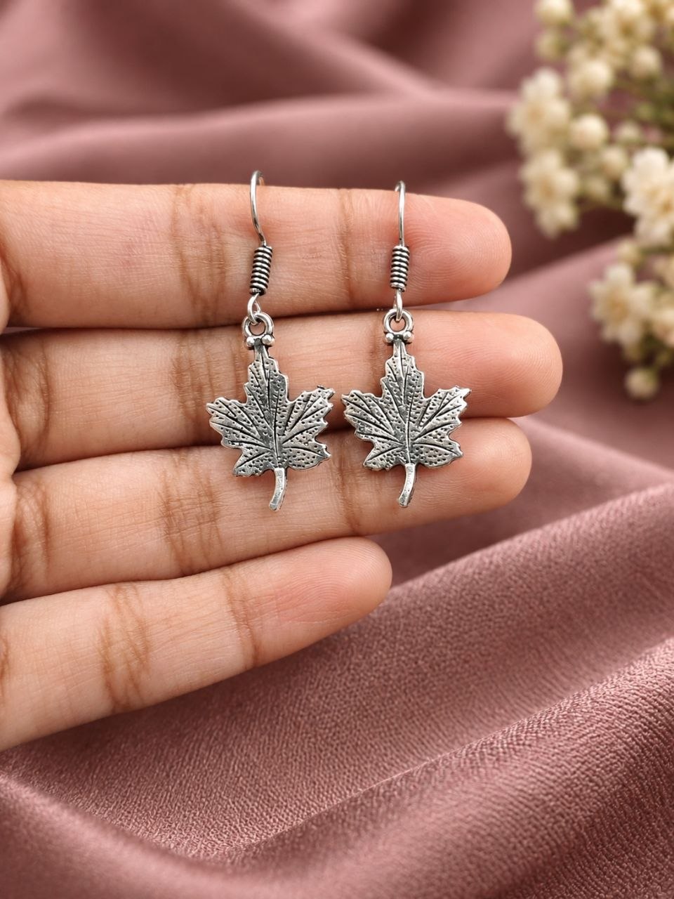 German Silver Tree Hook Earring – Elegant Design for Minimalist Jewelry 3 German Silver Tree Hook Earring – Elegant Tree Design Hook Jewelry