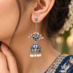Dangler Leaf Jhumka Earring – Traditional Design for Everyday Styling