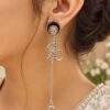 Spritiual Meenakari Earring with colorful traditional brass jewelry detailing
