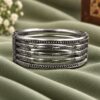Oxidized Beautiful Openable Kada traditional brass ethnic jewelry