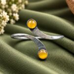 Designer Handmade Bracelet – Artistic Design for Elegant Everyday Styling - "Yellow"