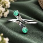 Designer Handmade Bracelet – Artistic Design for Elegant Everyday Styling - "MInt"