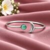 Handmade Half Moon Bracelet – Crescent Design for Elegant Traditional Styling 14 Handmade Half Moon Bracelet with elegant crescent-inspired design