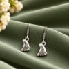 Charming Foot Design Earring unique artistic fashion jewelry