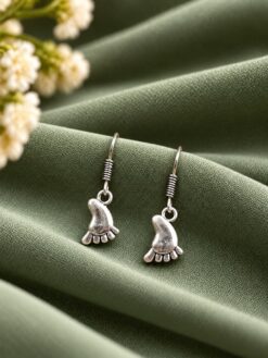 Charming Foot Design Earring unique artistic fashion jewelry