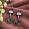 Oxidized Silver Bugadi traditional ethnic jewelry design
