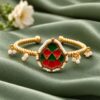 Gold Plated Designer Bangle elegant premium fashion jewelry for women
