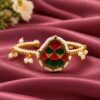 Gold Plated Designer Bangle elegant premium fashion jewelry for women
