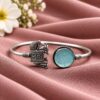 Adjustable Elephant Bracelet with artistic elephant design and premium polished finish