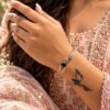 Handmade Adjustable Bracelet with elegant design, adjustable fitting and premium polish