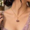 Anti Tarnish Peacock Necklace Elegant Traditional Peacock Jewelry
