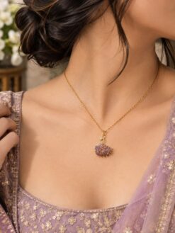 Anti Tarnish Peacock Necklace Elegant Traditional Peacock Jewelry