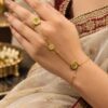Anti Tarnish Hathphool Elegant Traditional Indian Hand Jewelry