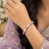 Anti Tarnish Traditional Bracelet Elegant Brass Ethnic Jewelry
