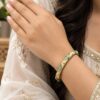Anti Tarnish Traditional Bracelet Elegant Brass Ethnic Jewelry