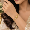 Anti Tarnish Snake Bangle dazzling unique designer brass jewelry for women