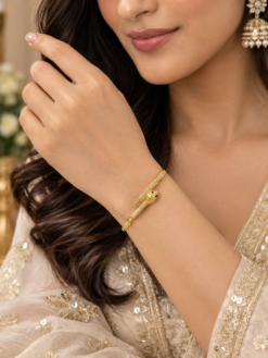 Anti Tarnish Snake Bangle dazzling unique designer brass jewelry for women
