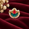 Handmade Meenakari Ring with Traditional Colourful Design for Women