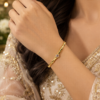 Anti Tarnish Round Bangle – Premium Designer Jewelry for Traditional Look 4 Anti Tarnish Round Bangle elegant premium brass jewelry for women