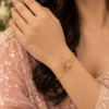 Anti Tarnish Butterfly Bangle charming designer brass jewelry for women