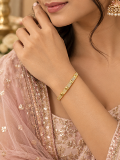 Premium Anti Tarnish Bracelet elegant designer brass jewelry for women