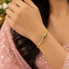 Anti Tarnish Snake Bracelet dazzling designer brass jewelry for women