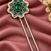 Unique Flower Juda Pin – Elegant Floral Traditional Hair Accessory