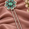 Unique Flower Juda Pin – Elegant Floral Traditional Hair Accessory