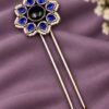 Unique Flower Juda Pin – Elegant Floral Traditional Hair Accessory