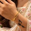 Unique Anti Tarnish Bangle stylish designer brass jewelry for women
