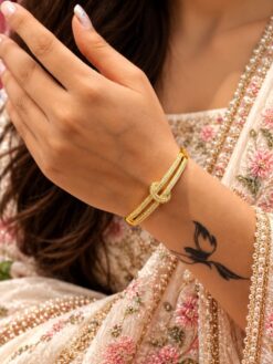 Designer Anti Tarnish Bangle premium elegant brass jewelry for women