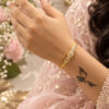 Anti Tarnish Leopard Bangle dazzling unique designer brass jewelry for women