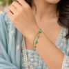 Anti Tarnish Star Bracelet with elegant star design for women