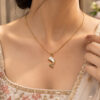 Anti Tarnish Fish Necklace – Elegant Inspired Jewelry for Women 5 Anti Tarnish Fish Necklace Unique Artistic Jewelry for Women