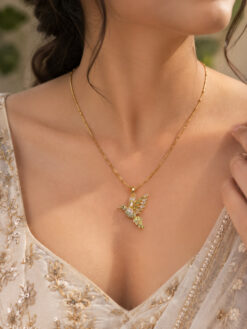 Anti Tarnish Bird Necklace Elegant Nature Inspired Jewelry for Women