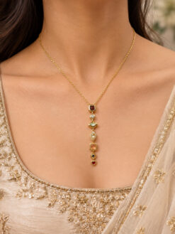 Anti Tarnish Geometric Necklace Modern Elegant Jewelry for Women
