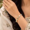 Anti Tarnish Designer Bracelet elegant premium brass jewelry for women