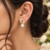 Designer Anti Tarnish Earring elegant brass jewelry for women