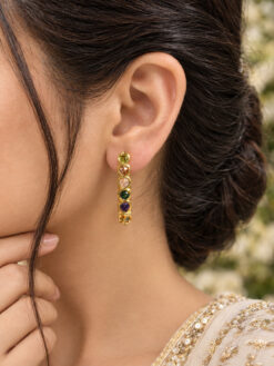 Unique Anti Tarnish Earring Premium Brass Designer Jewelry