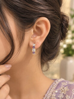 Anti Tarnish Lightweight Earring Premium Brass Stylish Jewelry