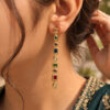 Anti Tarnish Geometric Earring Premium Brass Modern Jewelry