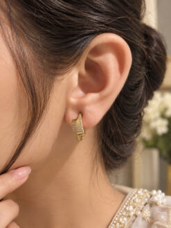 Anti Tarnish Designer Earring Premium Brass Elegant Jewelry